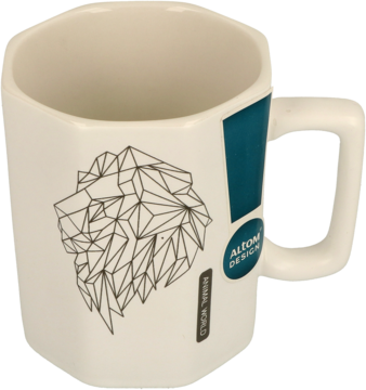ALTOM ,kubek ze wzorkiem,przód