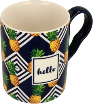 ALTOM ,kubek w ananasy,przód