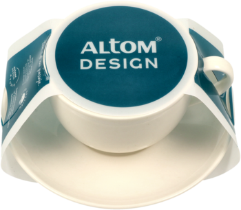 ALTOM ,filiżanka ze spodkiem,przód