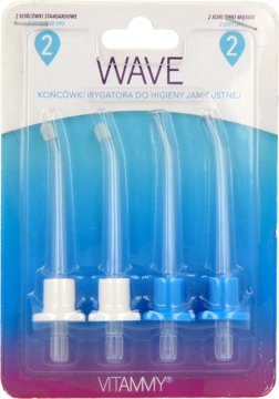 VITAMMY ,końcówki irygatora do higieny jamy ustnej,przód