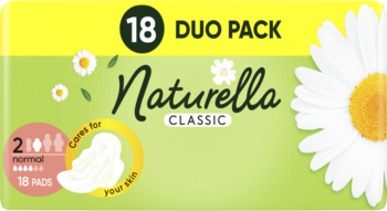 NATURELLA Classic ,podpaski higieniczne, ze skrzydełkami, zapachowe, Normal,przód