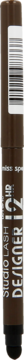 Brązowa kredka do brwi Studio Lash Designer Eyebrow Pencil 003 Designer Dark Brown, pionowe zbliżenie.