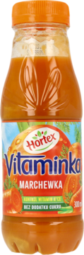 HORTEX VITAMINKA ,sok z marchwi,przód