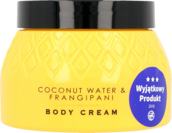 SPA SECRETS ,mus do ciała, woda kokosowa & Frangipani,przód