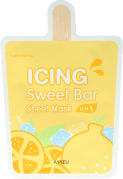 A'PIEU Icing Sweet Bar ,maska w płachcie, oczyszczająco-rozjaśniająca, Hanrabong,przód