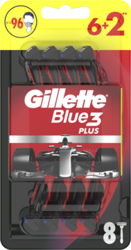 GILLETTE Blue 3 Special Edition,maszynki do golenia, 3-ostrzowe, jednorazowe, dla mężczyzn,przód
