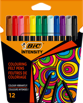 BIC Color Up! ,flamastry, 12 kolorów,przód