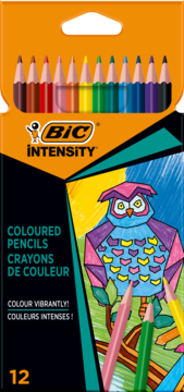 BIC Color Up! ,kredki ołówkowe, 12 kolorów,przód
