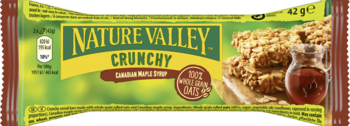 NATURE VALLEY Crunchy ,batoniki zbożowe z płatkami owsianymi i syropem klonowym,przód