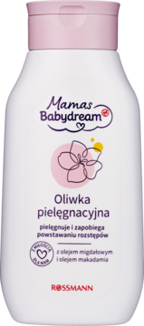 BABYDREAM Mamas ,oliwka przeciw rozstępom, pielęgnacyjna, dla kobiet w ciąży,przód
