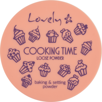 LOVELY Cooking Time ,puder do twarzy, sypki, do bakingu, Transparentny,przód