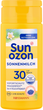 SUNOZON ,mleczko do opalania, SPF 30,przód