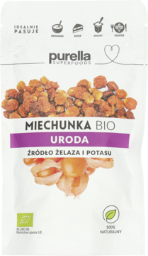 PURELLA SUPERFOODS Uroda ,miechunka BIO,przód