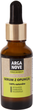 ARGANOVE ,serum do twarzy z olejem z opuncji figowej, wygładza, odmładza, regeneruje, 100% naturalny,przód