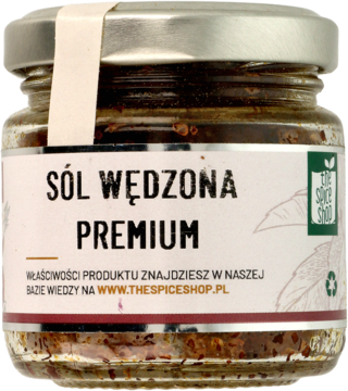 THE SPICE SHOP ,sól wędzona Premium,przód
