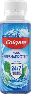 COLGATE Plax ,płyn do płukania jamy ustnej, bezalkoholowy,przód