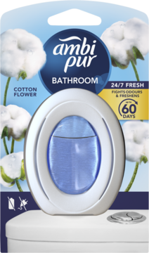 AMBI PUR Bathroom ,odświeżacz powietrza, Cotton Flower,przód