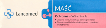LANCOMED ,maść ochronna + Witamina A, odżywia, nawilża i chroni skórę,przód