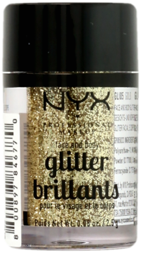 NYX PROFESSIONAL MAKEUP Glitter Brillants ,brokat do twarzy i ciała, nr 05 Gli,przód