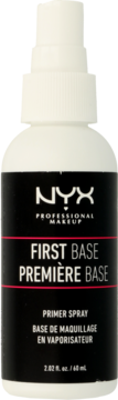 NYX PROFESSIONAL MAKEUP First Base Makeup Primer ,baza pod makijaż, w spray'u,przód