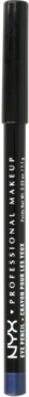 NYX Professional Makeup Slim Eye Pencil w ciemnym granacie, pionowo ustawiony, z logo i nazwą.