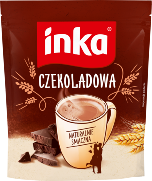 INKA ,kawa zbożowa, rozpuszczalna, z czekoladą,przód