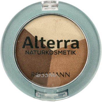 ALTERRA ,cień do powiek Trio nr 06 Shiny Shades,przód