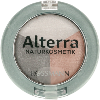 ALTERRA ,cień do powiek Trio nr 08 Smokey Rose,przód