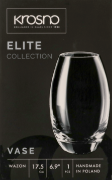 KROSNO ,wazon, 17,5 cm,przód