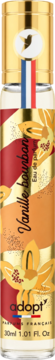 Adopt' Vanille Bourbon woda perfumowana w złotej butelce 30ml, z kwiatami wanilii i francuską wstążką.