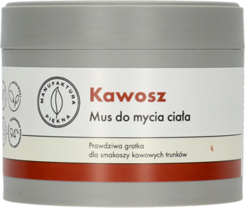 MANUFAKTURA PIĘKNA Kawosz ,mus do mycia ciała,przód
