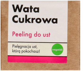 MANUFAKTURA PIĘKNA Wata Cukrowa ,peeling do ust,przód