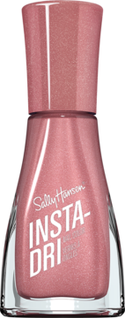 Szybkoschnący lakier Sally Hansen Insta-Dri nr 213 Mauve It, lśniący róż, butelka z przodu.