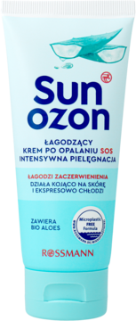 SUNOZON ,krem po opalaniu, łagodzący,przód