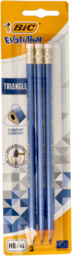 BIC Evolution ,ołówek z gumką,przód