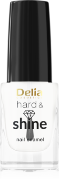 DELIA COSMETICS Hard&Shine ,lakier do paznokci, nr 800 Claire,przód