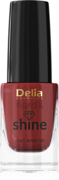 DELIA COSMETICS Hard&Shine ,lakier do paznokci, nr 808 Nathalie,przód