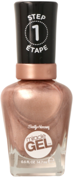 SALLY HANSEN ,żelowy lakier do paznokci, step 1, nr 207, Out of This Pearl,przód