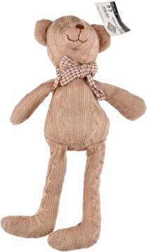 TWJ ,maskotka pluszowa, Miś, wys. 24 cm,przód