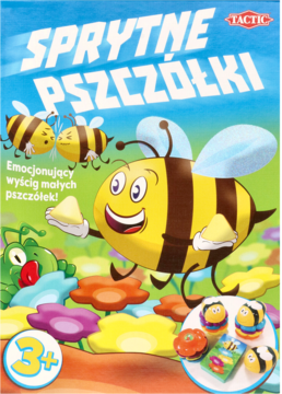 TACTIC Sprytne Pszczółki ,gra interaktywna, 3+,przód