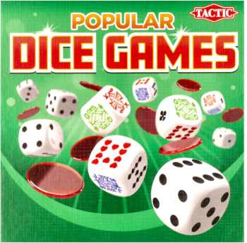 TACTIC Popular Dice Games ,gra w kości, 7+,przód