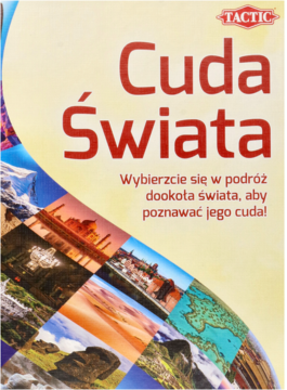 TACTIC Cuda Świata ,gra towarzyska, 8+,przód