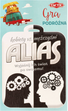TACTIC Alias ,gra podróżna, Kobiety vs. Mężczyźni, 15+,przód