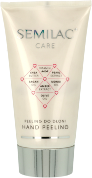 SEMILAC Care ,peeling do dłoni,przód