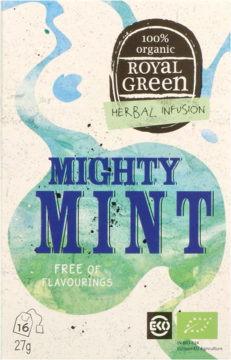 ROYAL GREEN ,mięta, Mighty Mint,przód