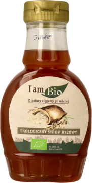 I AM BIO ,ekologiczny syrop ryżowy,przód