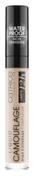 Korektor Catrice Liquid Camouflage 007 Natural Rose, wodoodporny, mocno kryjący, widok z przodu.