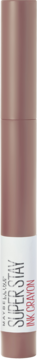 Kredka do ust Maybelline Super Stay Ink Crayon w odcieniu zgaszonego różu, pionowo na białym tle.
