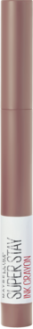 Kredka do ust Maybelline Super Stay Ink Crayon w odcieniu zgaszonego różu, pionowo na białym tle.