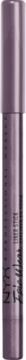 NYX Epic Wear kredka do oczu w cylindrycznej, metalicznej fioletowej obudowie, widok z przodu.